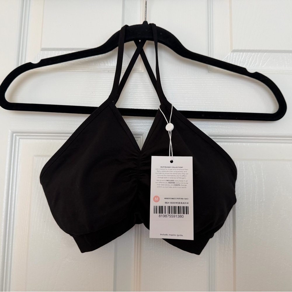 Buffbunny Wonder Seamless Sports Bra in Black